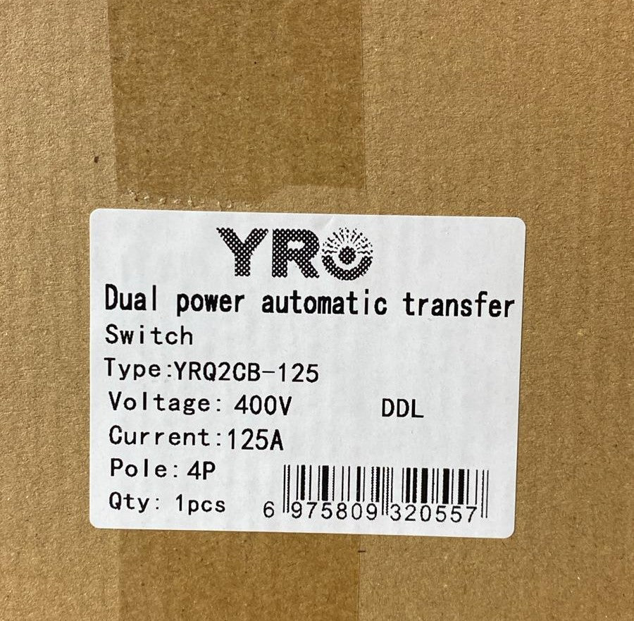 Automatic Transfer Switch 125 Amps 3 phase سويج تحويل كهرباء