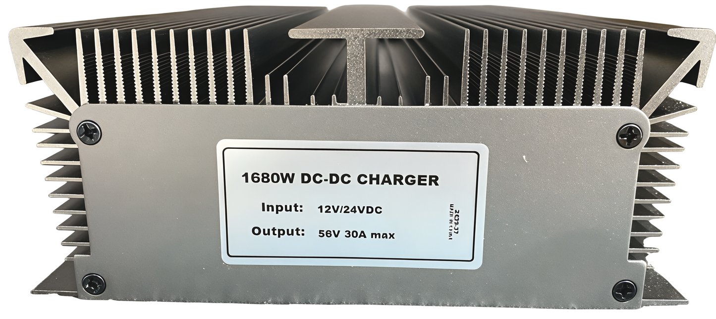 DC - DC 12V To 56 Volts 30 Amps CONVERTER Charger with switch محول