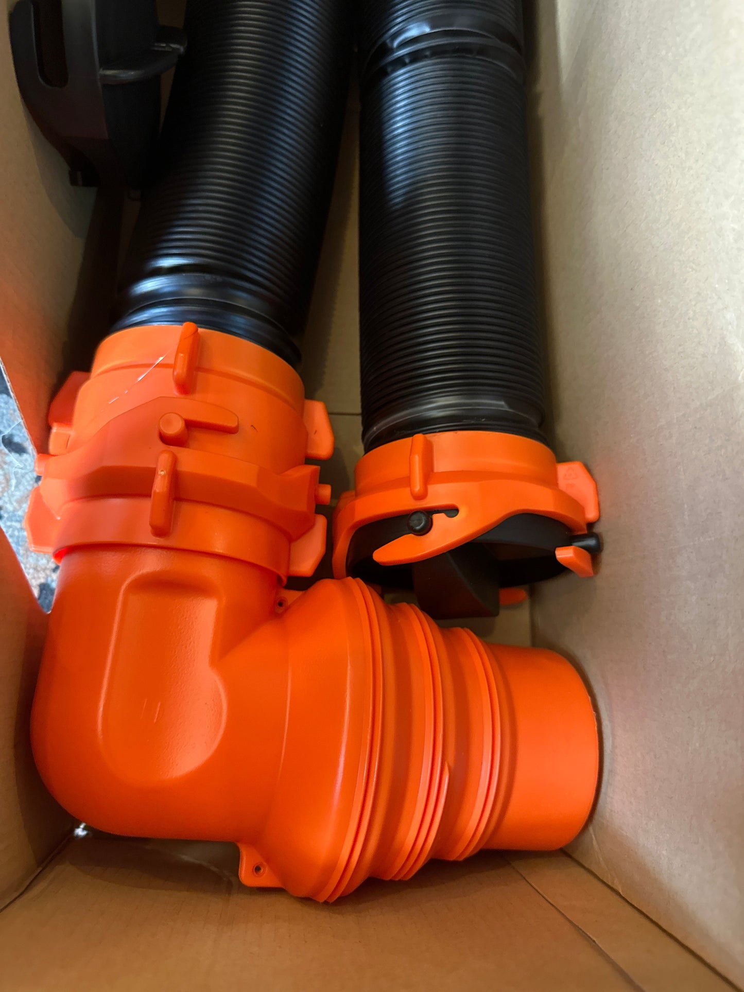RV sewer hose kit 20ft/6 m Black هوز صرف صحي