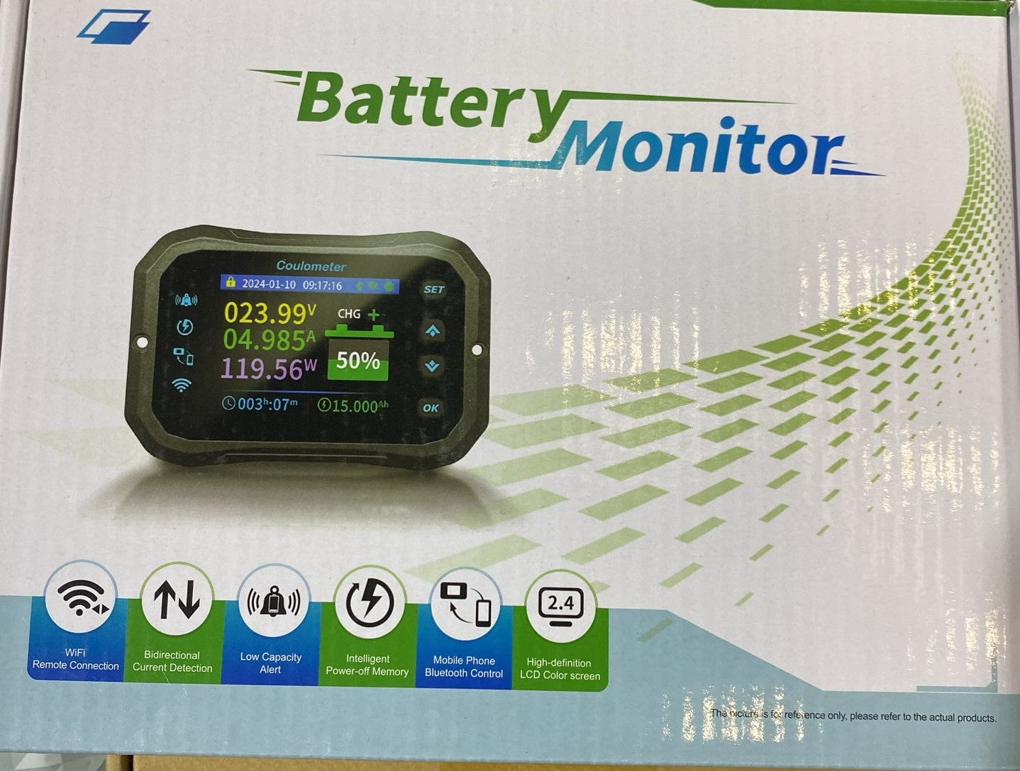 Battery monitor 100AMPS مراقبة البطارية