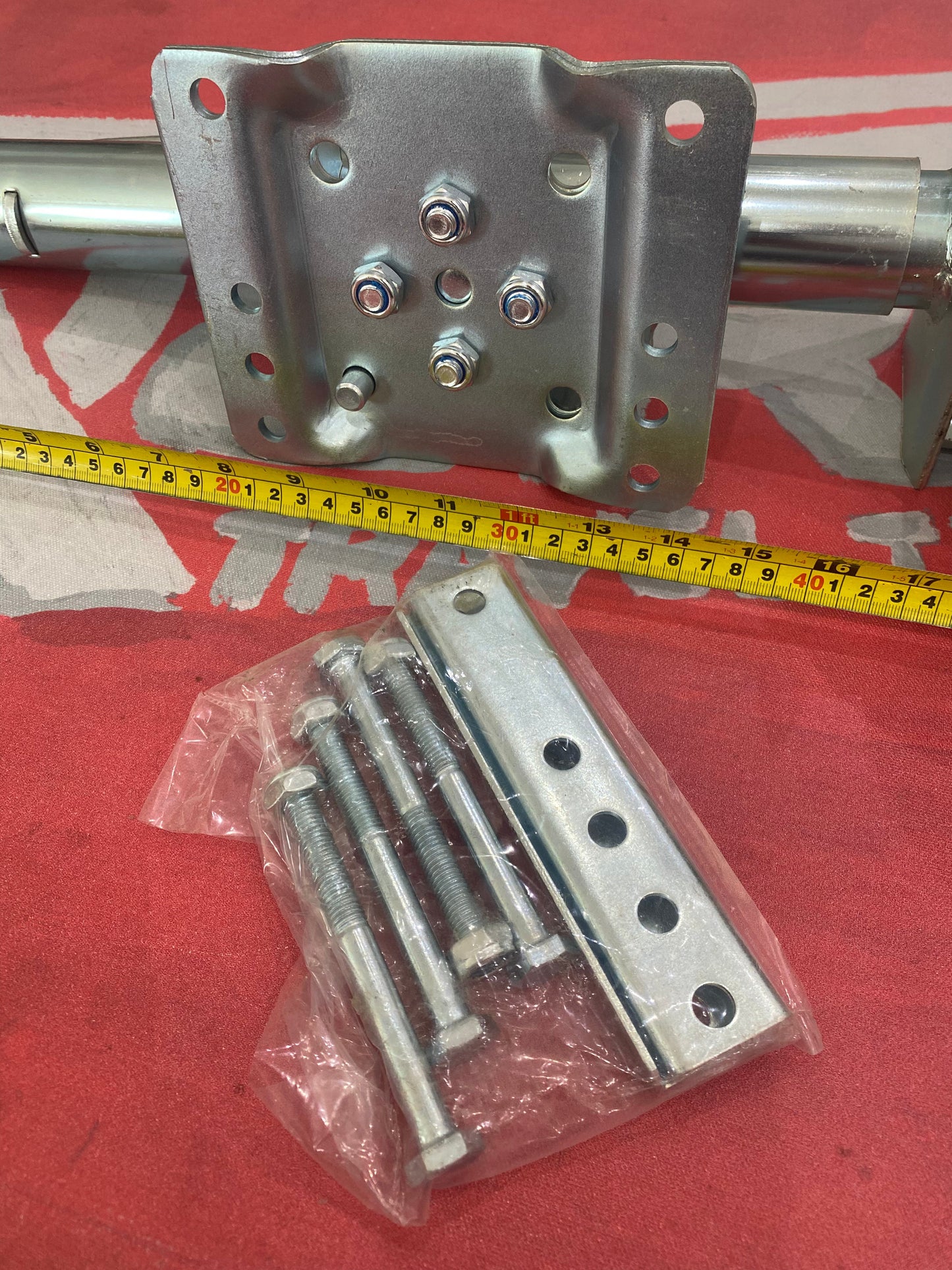 Front Jack double wheels 2000 pounds جيك