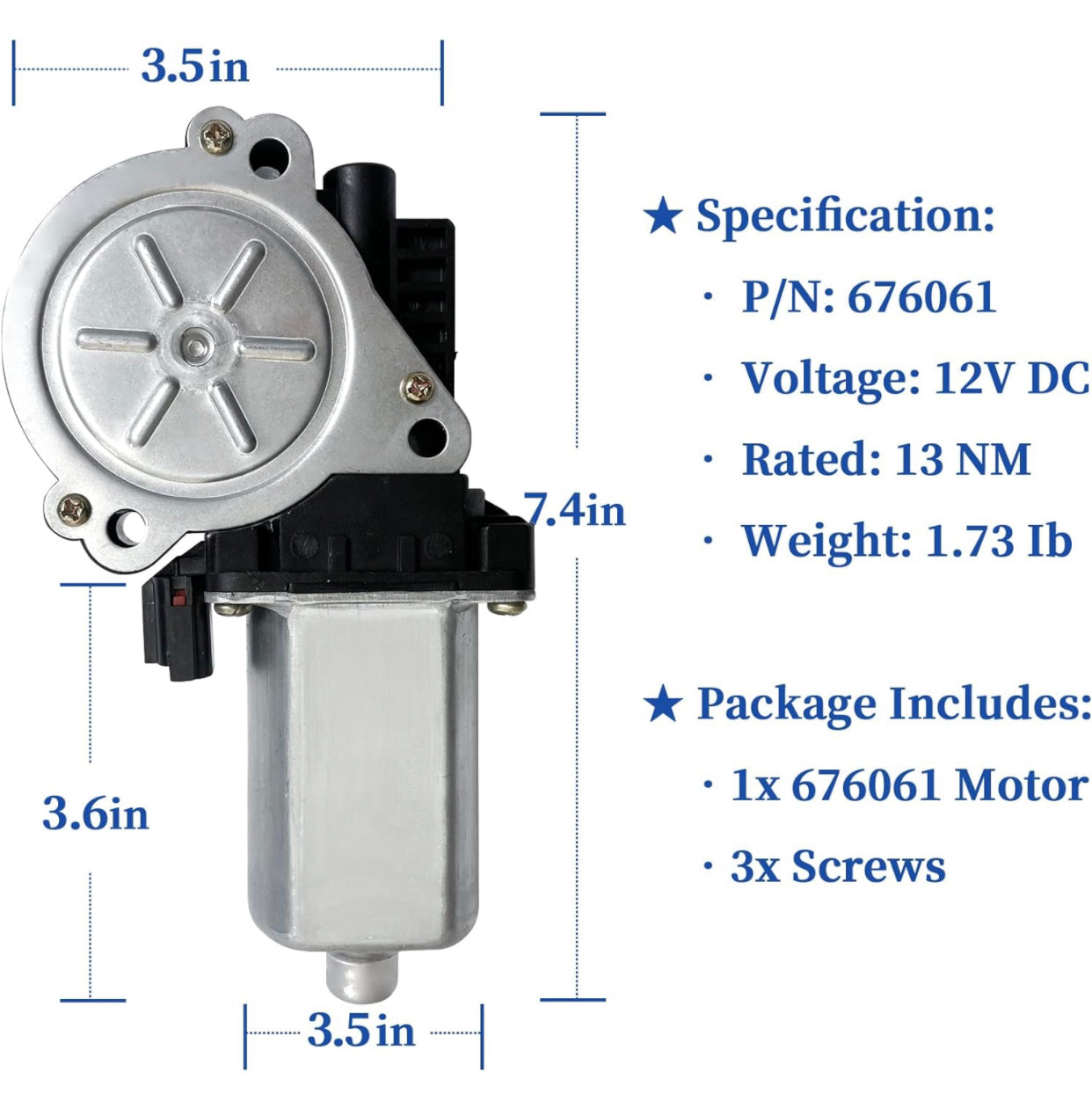 RV Stair Entry Motor محرك السلم