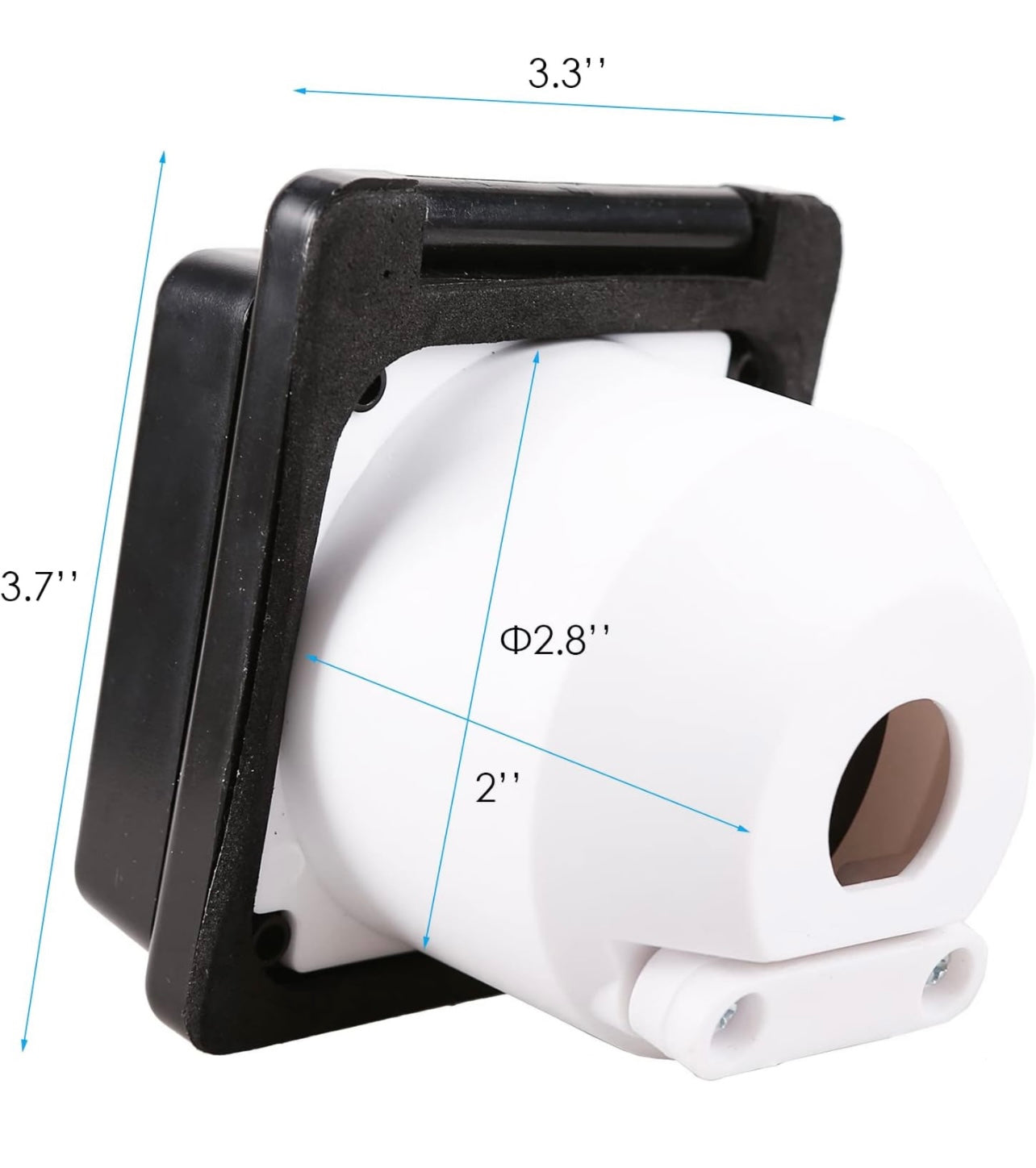 30A ِPower Plug black مدخل كهرباء