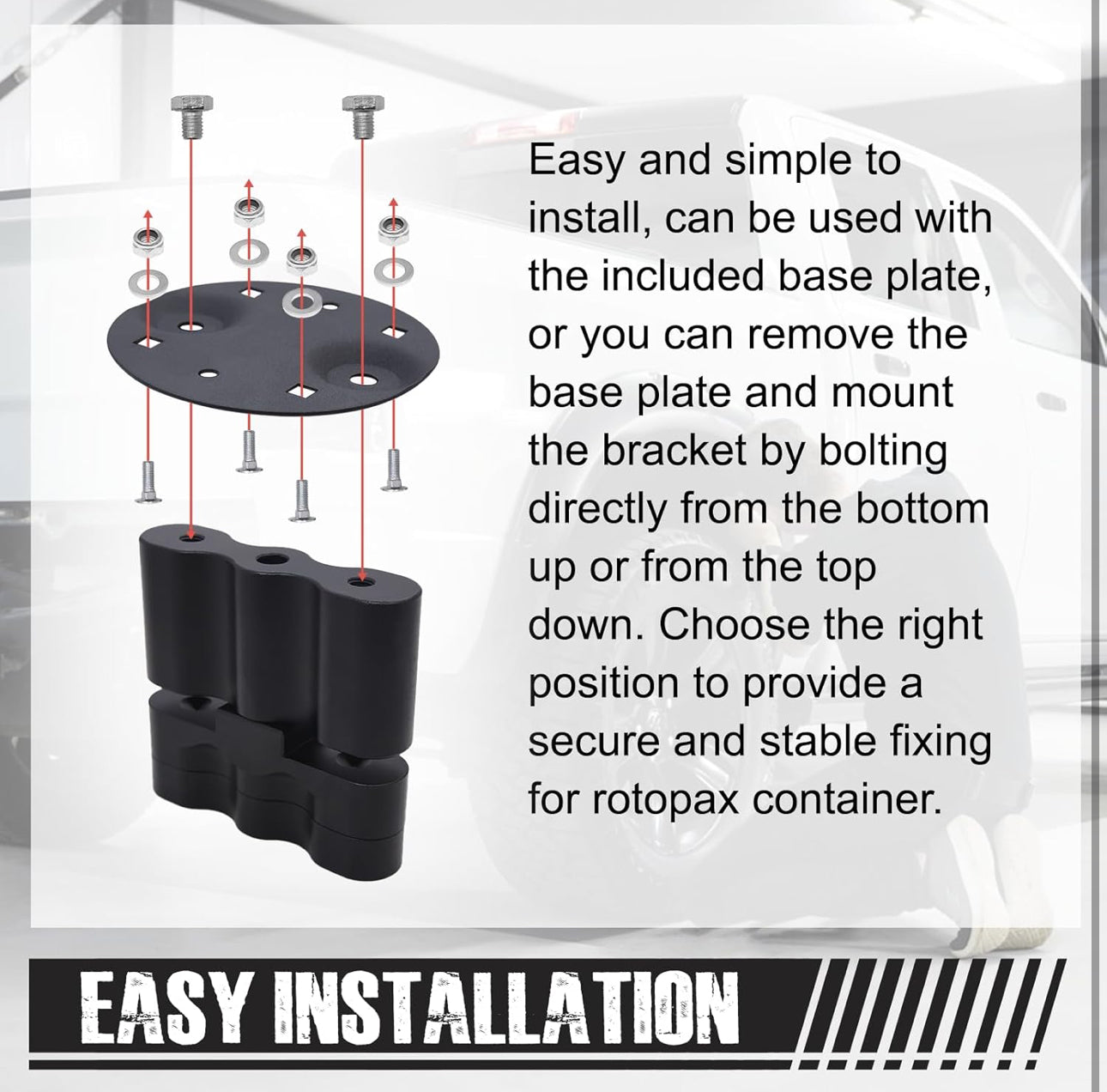 Fuel Mount Lock قفل وحامل الخزان