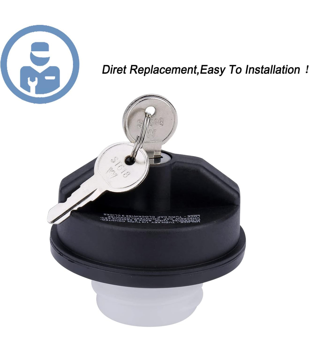 Locking Gas Cap مقر الوقود