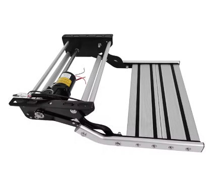 12 V Aluminum Entry 1 Step WITH STEP MOTOR سلم المدخل