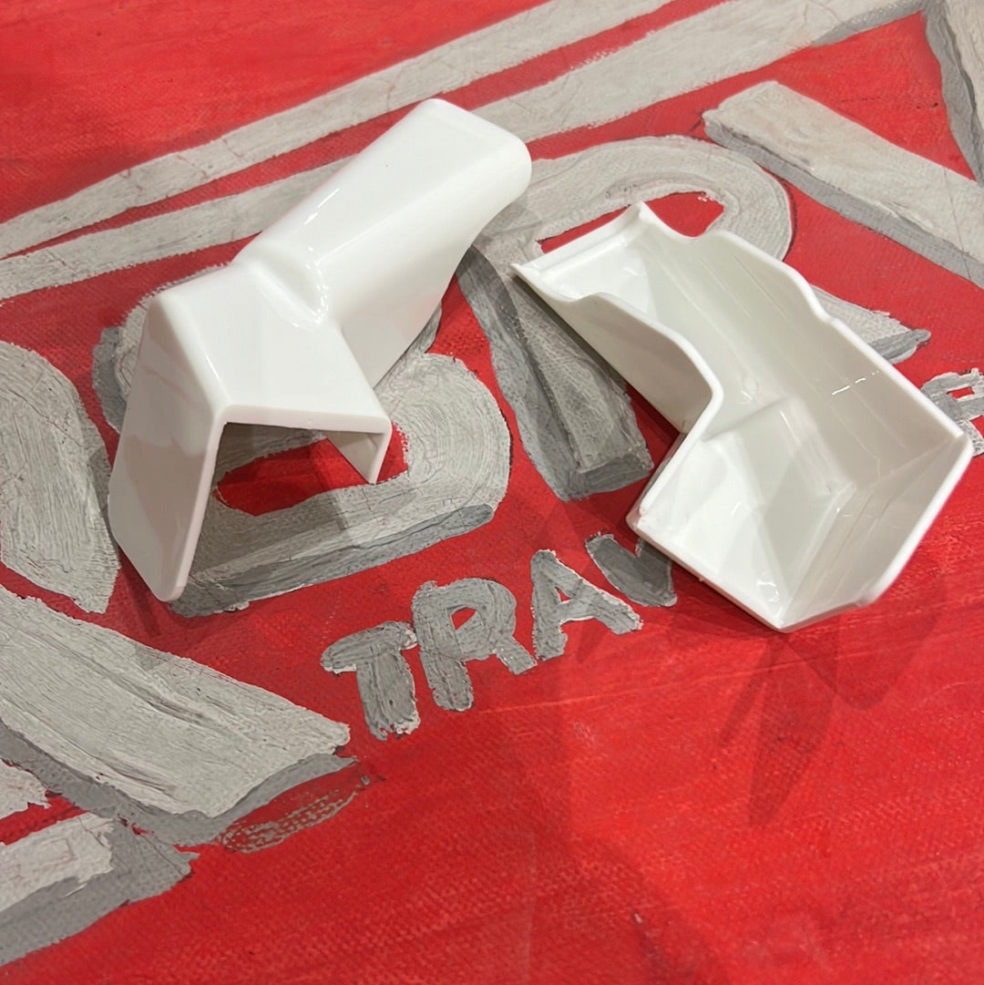 Rain Gutter White مرزام المطر