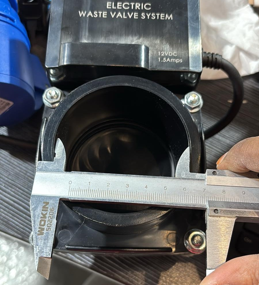 Electric waste Valve system 12v DC 1.5 Amps محبس اتماك