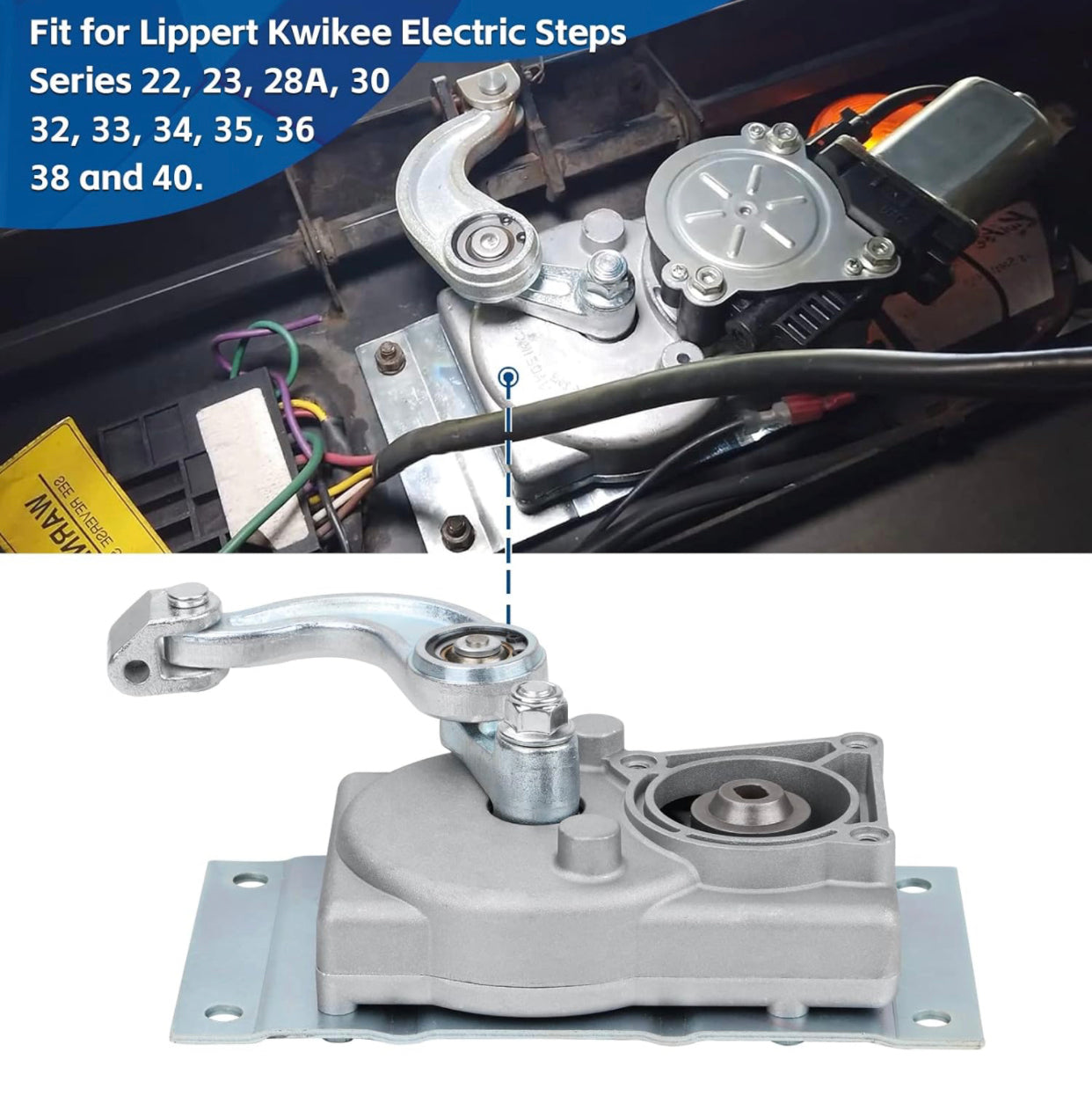 RV step Gear Box صندوق التروس
