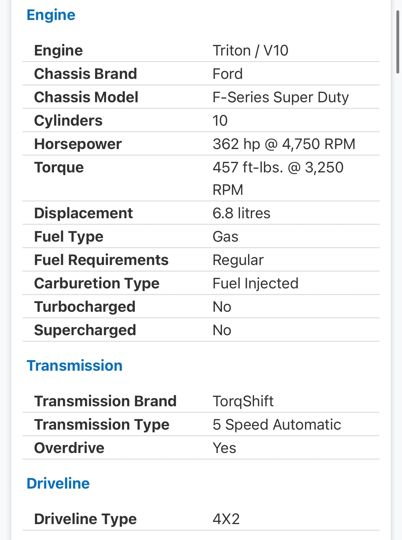 2014 Thor Hurricane 32N
