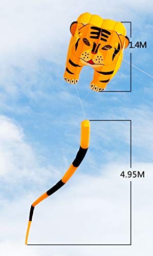 Tiger Kite 244×39 inch طائرة ورقية