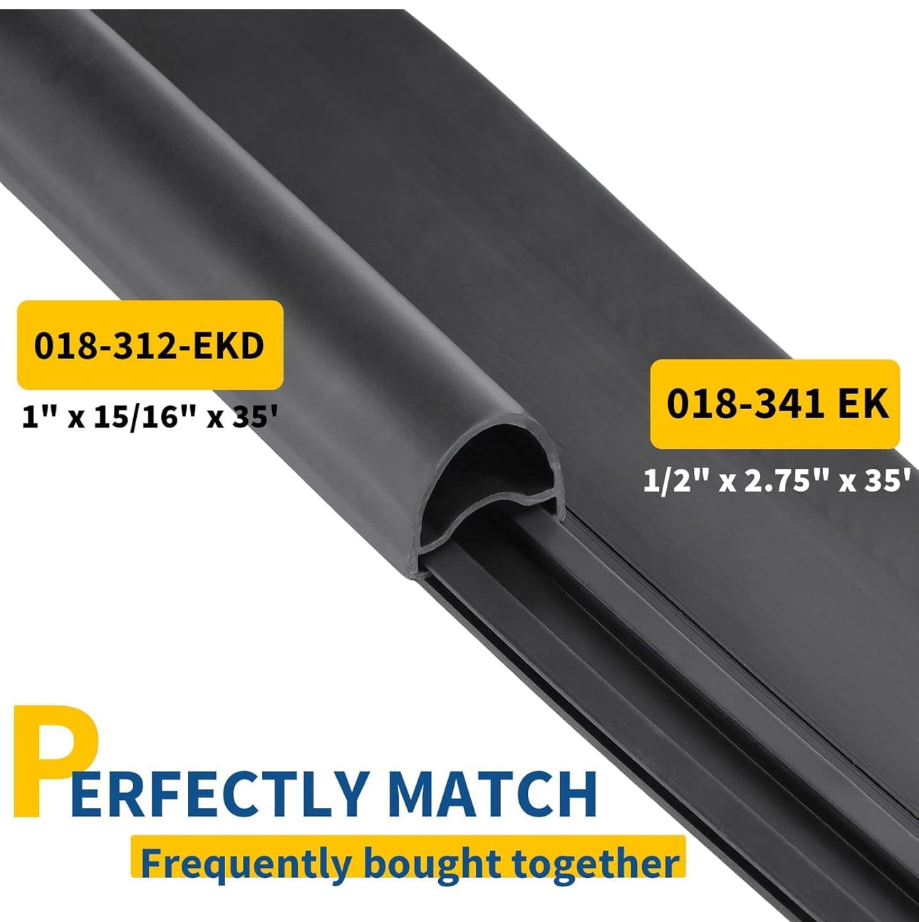 RV Slide Out Seal Black Rubber ربل التوسعة