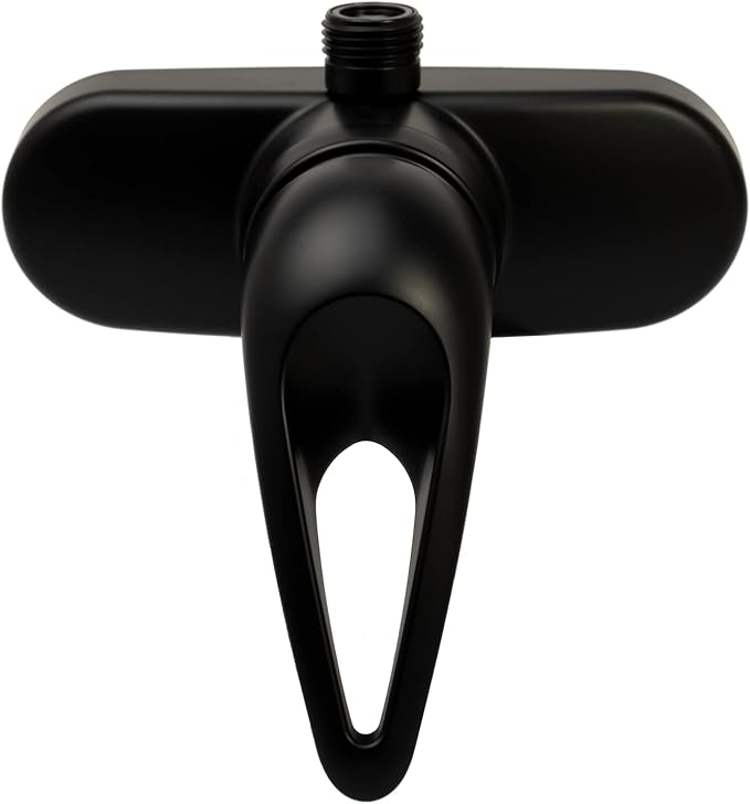 Single Lever RV Shower Faucet - Matte Black