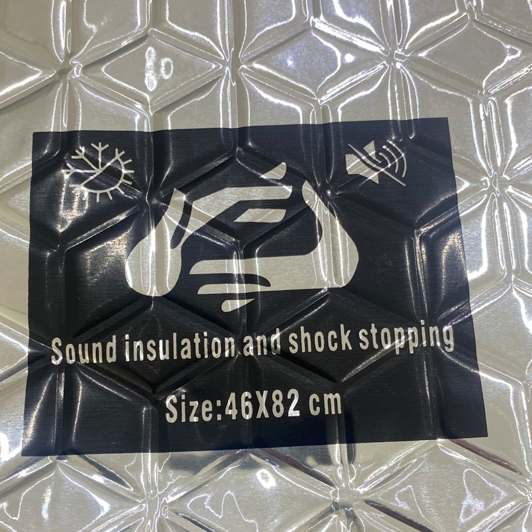 Heat barrier and sound deadening sticker عازل صوت وحرارة