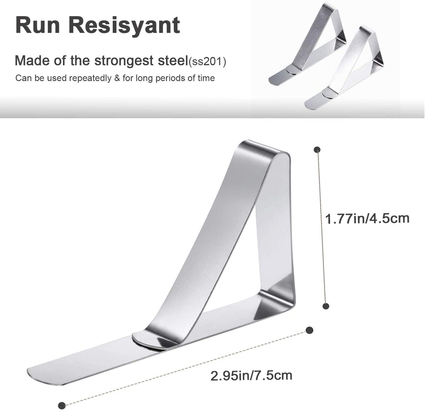 Table Cover Clamps مثبت مفرش الطاولة