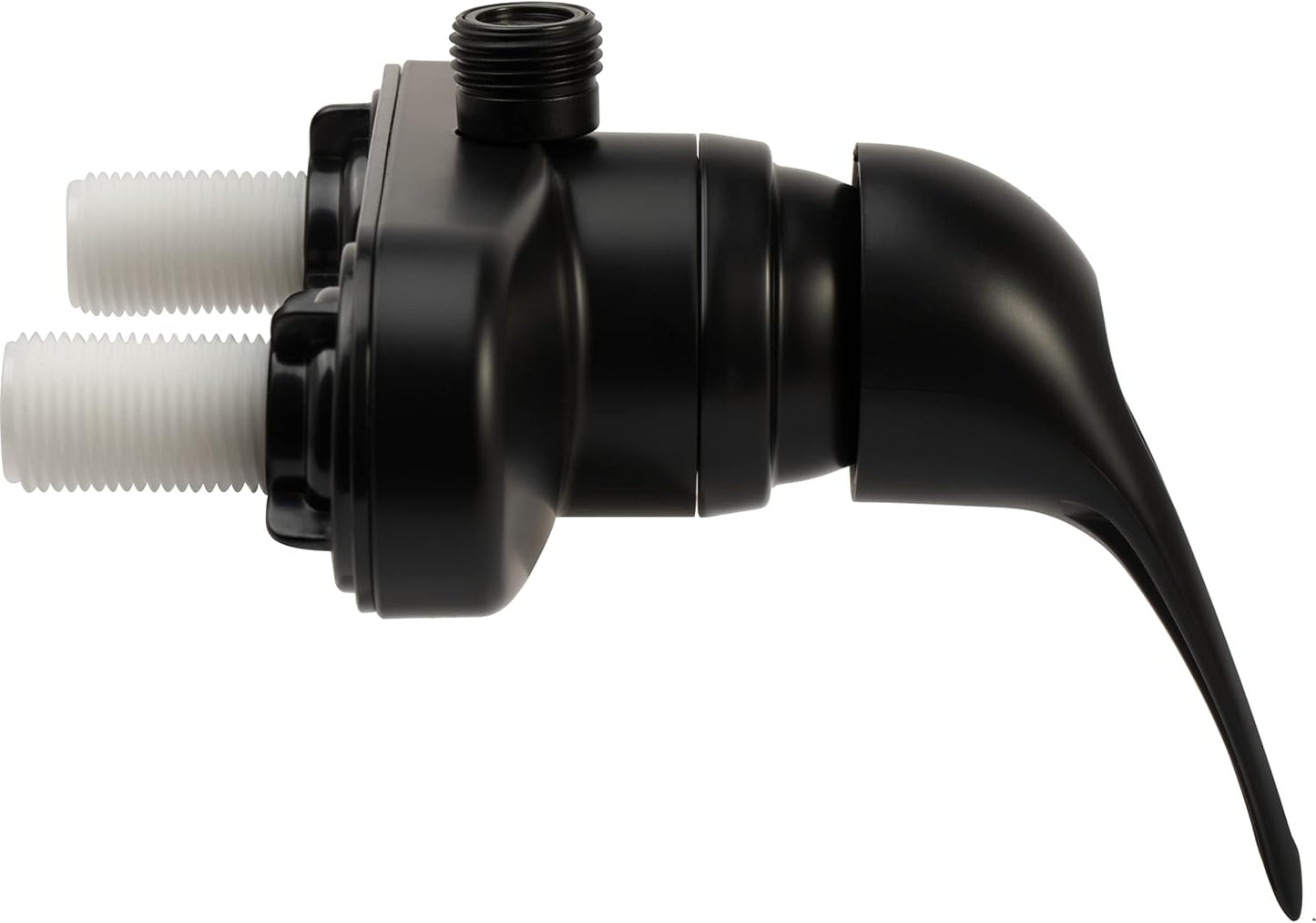 Single Lever RV Shower Faucet - Matte Black