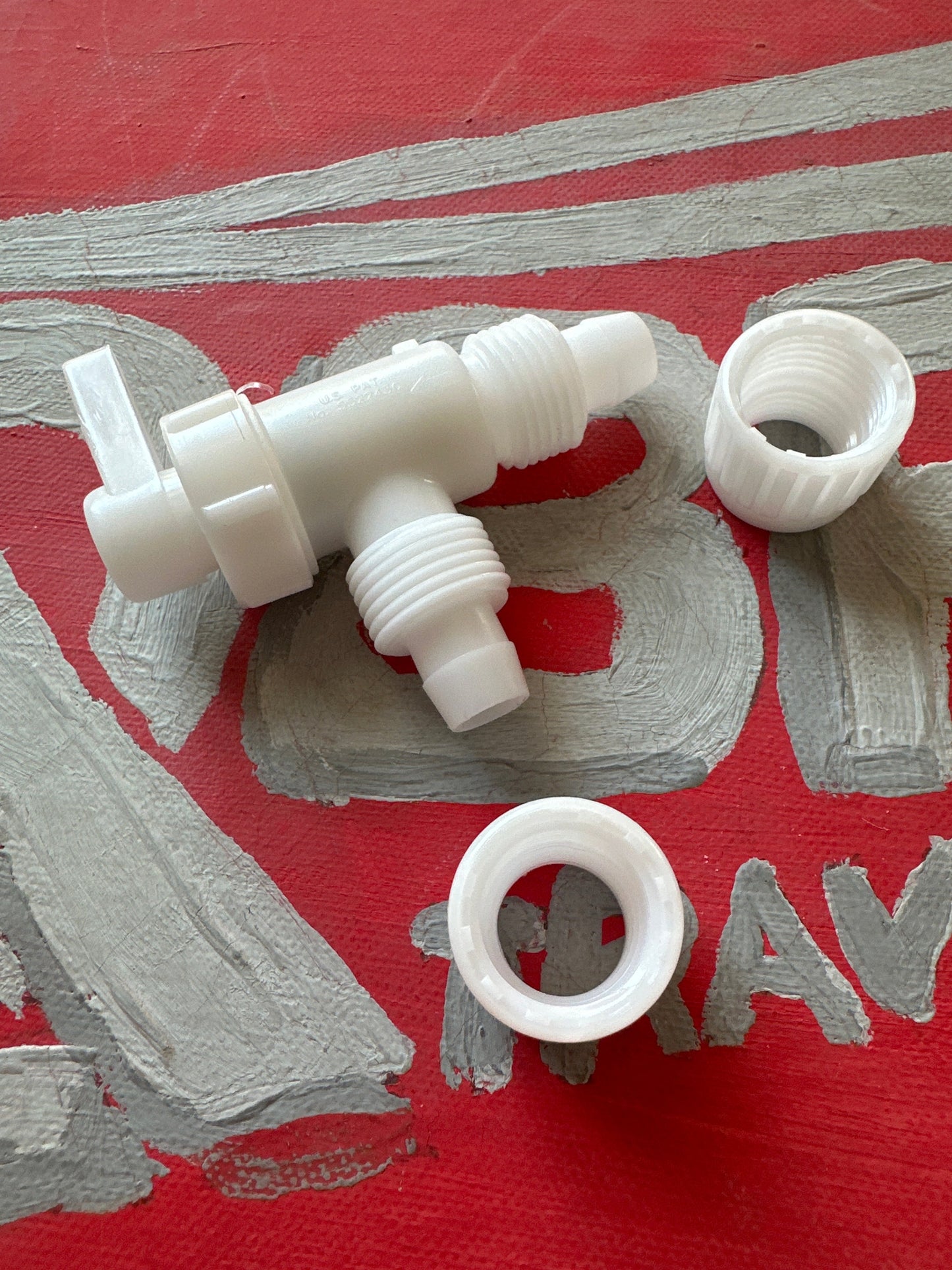 Pex 1/2" Elbow 2-Way Stop Valve محبس زاوية