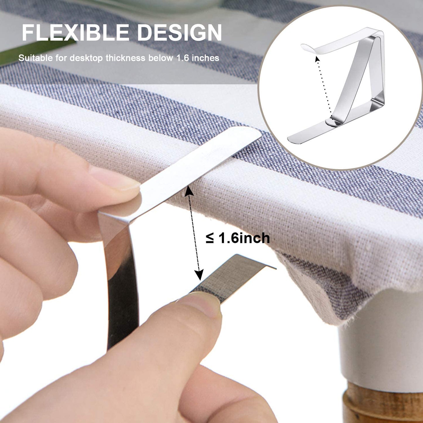 Table Cover Clamps مثبت مفرش الطاولة