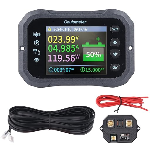 Battery monitor 600 A مراقبة البطارية