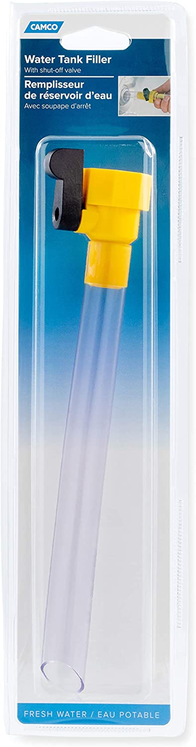 RV Water Tank Filler with Shutoff Valve وصلة تعبة الماء