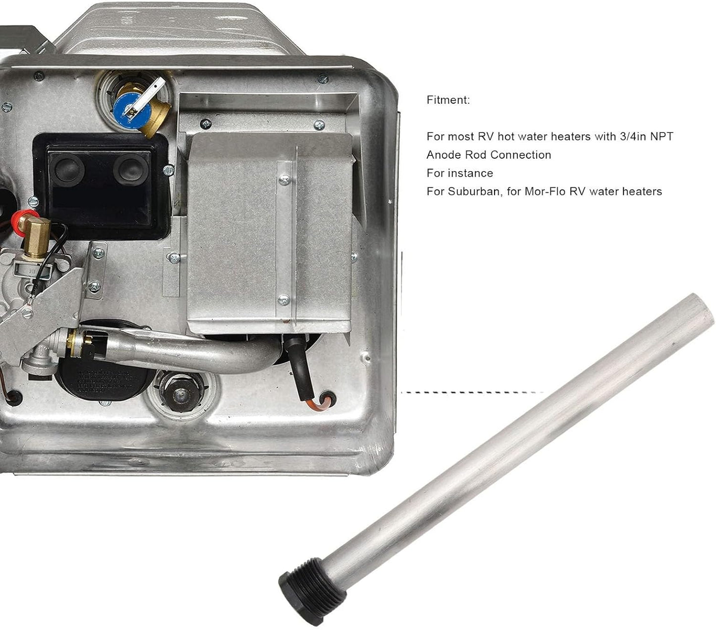 Anode Water Heater Suburban LONG زنك سخان الما ماء