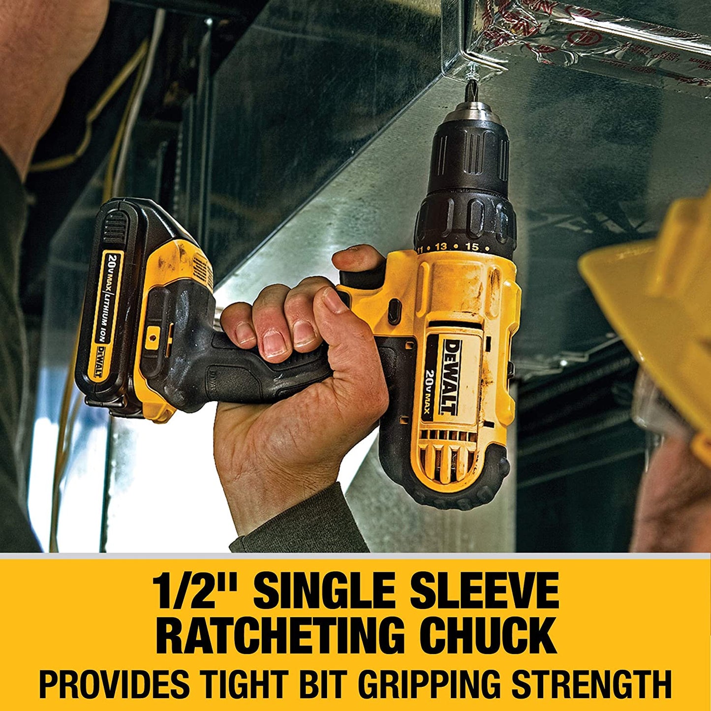 DEWALT 20V MAX Cordless Drill Combo Kit 2-Tool