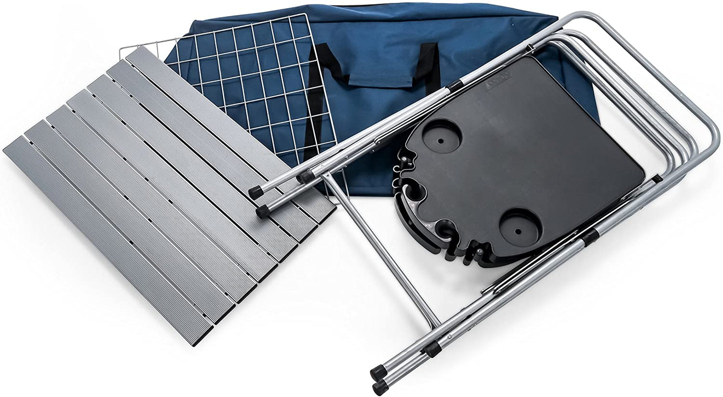 Foldable Outdoor Grilling Table طاولة متنقلة