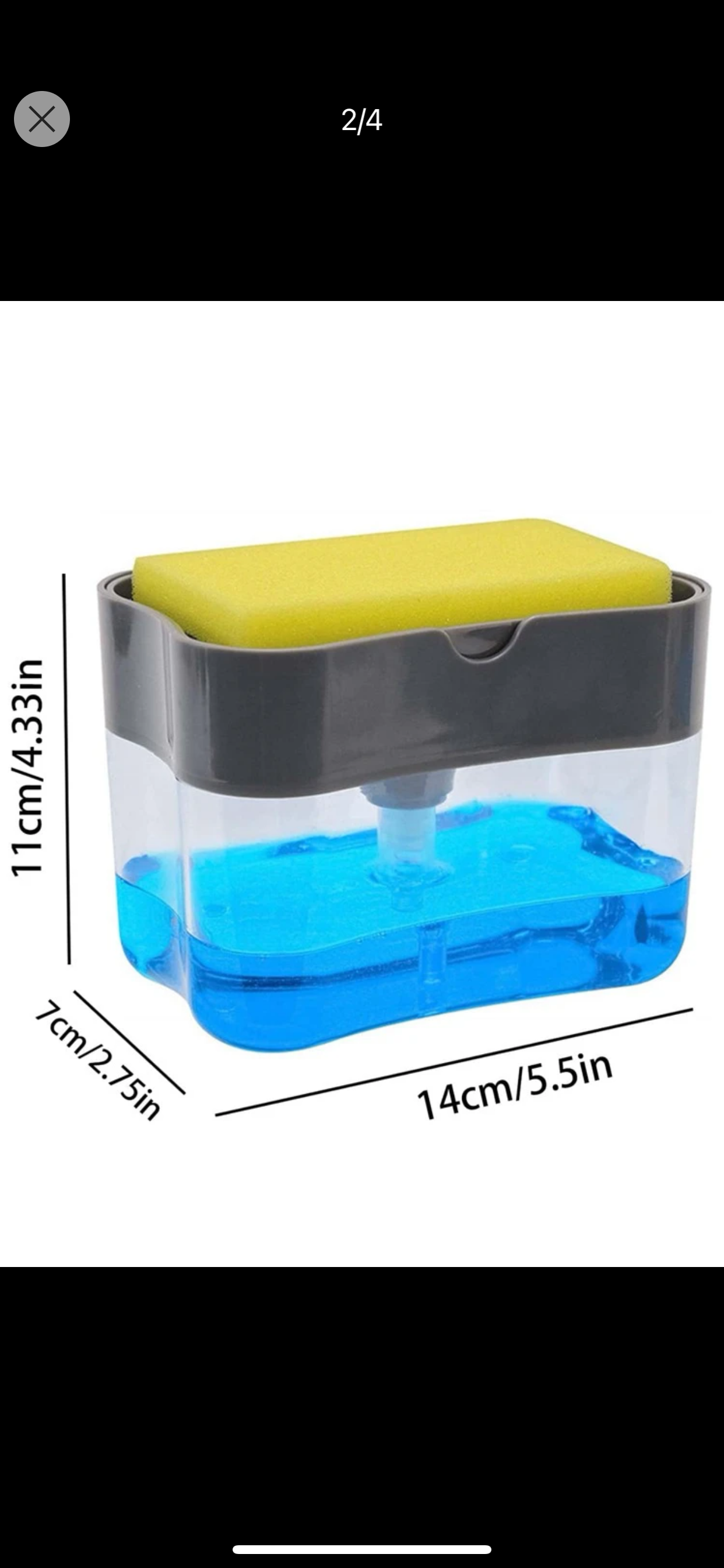 Dishwashing Soap Dispenser حامل الصابون