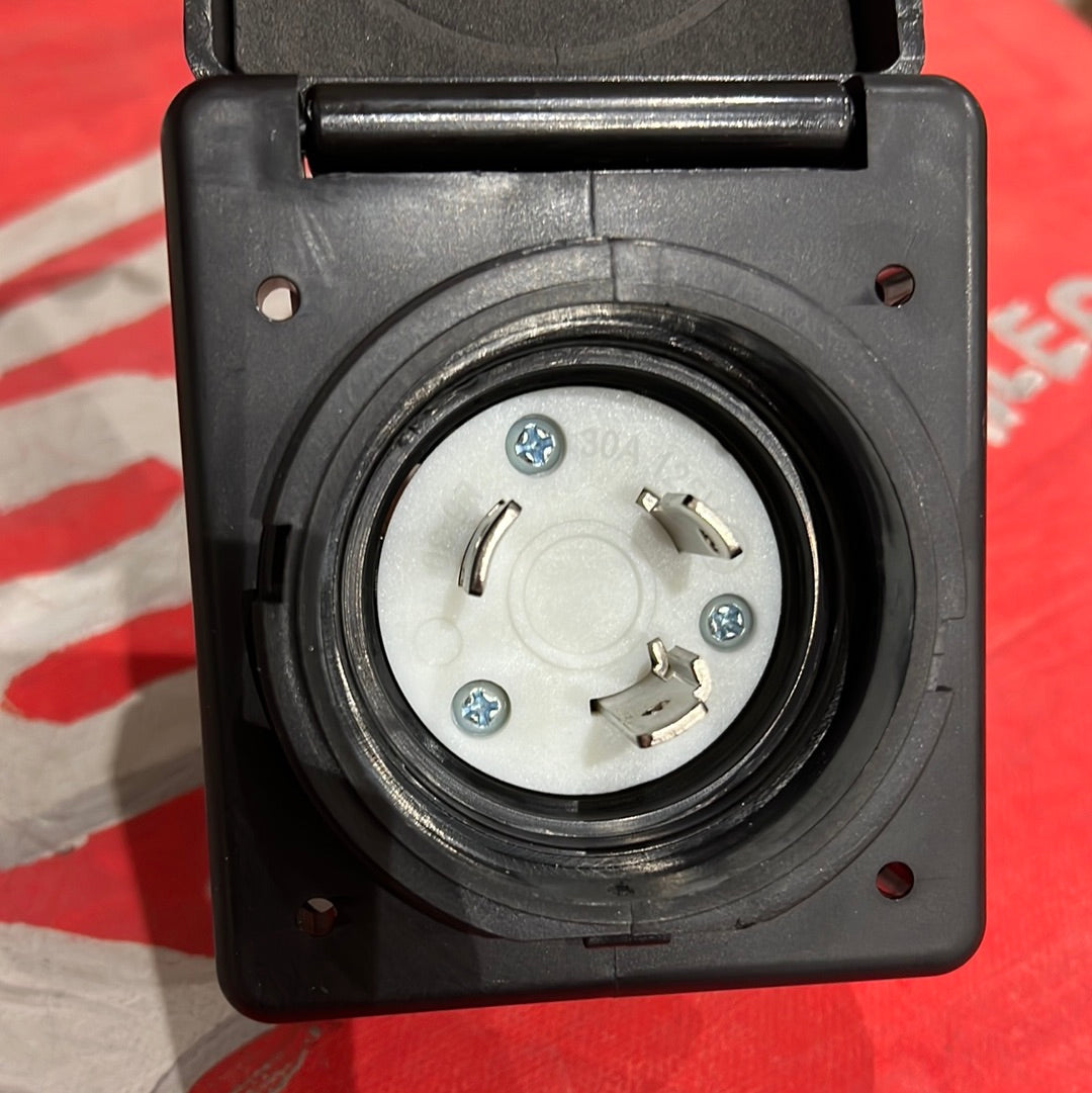 30A ِPower Plug black مدخل كهرباء