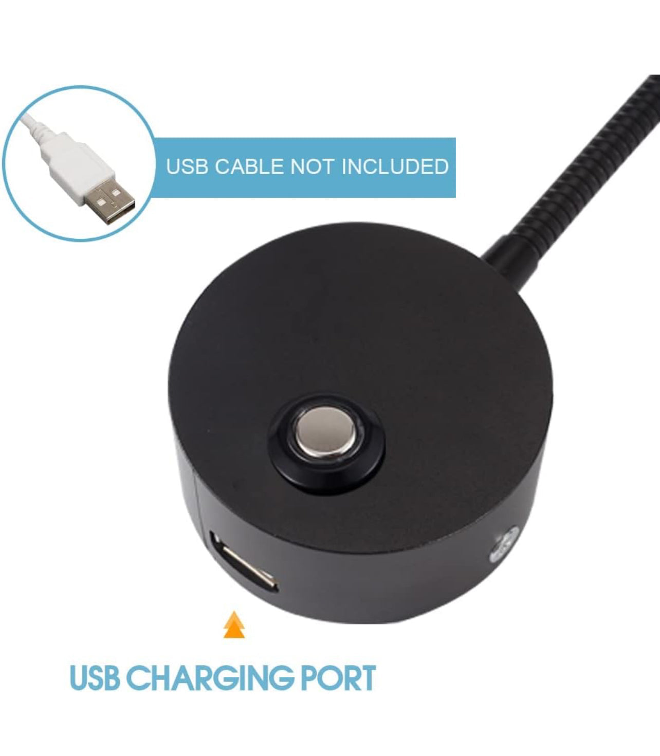 Dimmable Reading Light with USB Charging