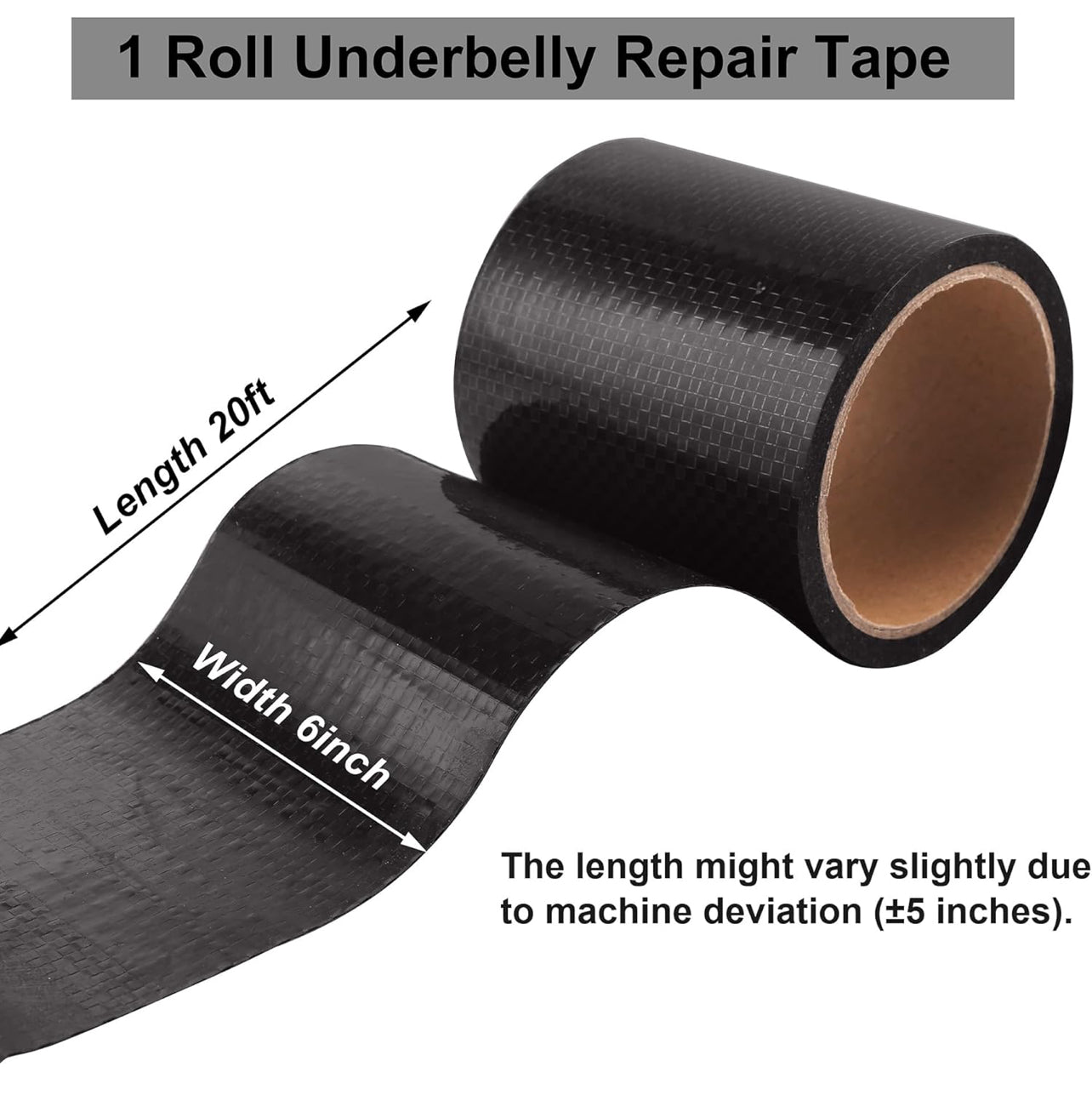 Waterproof Tape Permanent Sealing 4 inch / 20 Feet تيب عازل