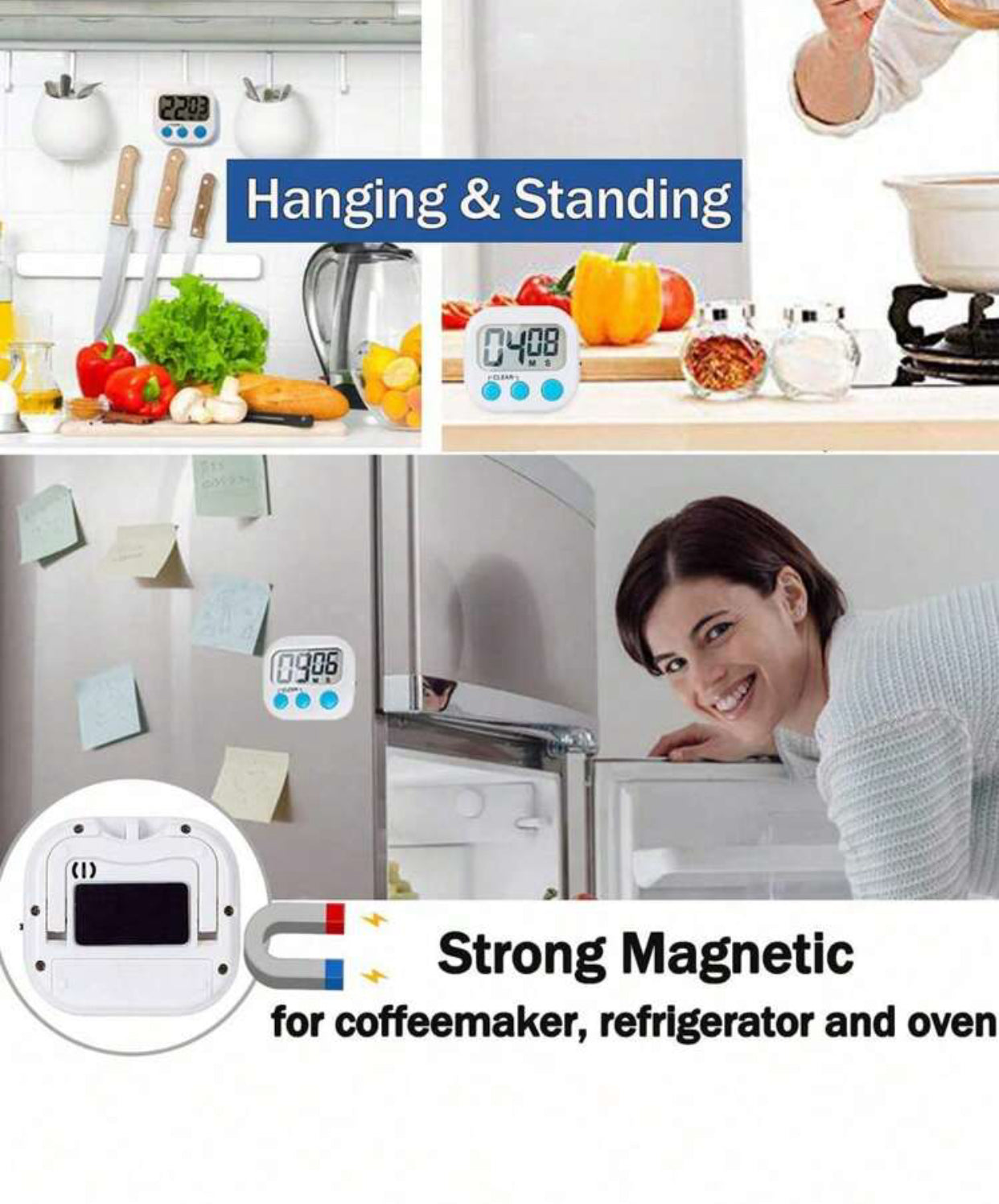 Digital Kitchen Timer منبة