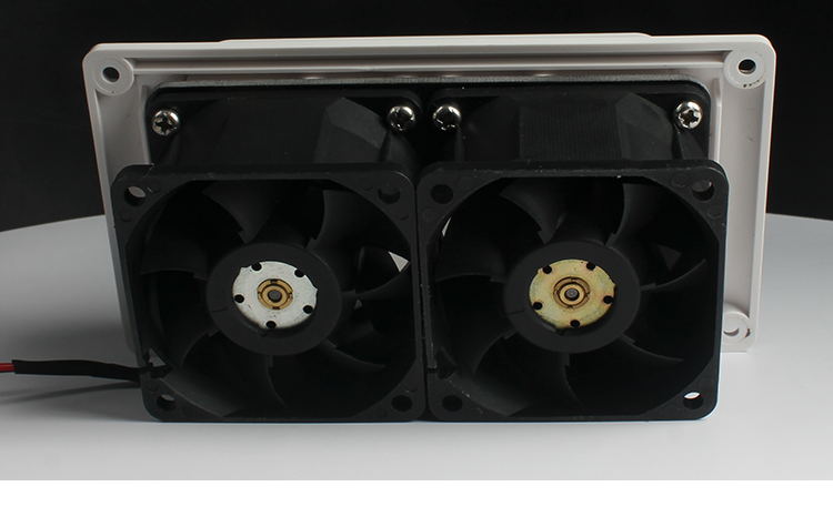 12 V Air Vent White شفاط