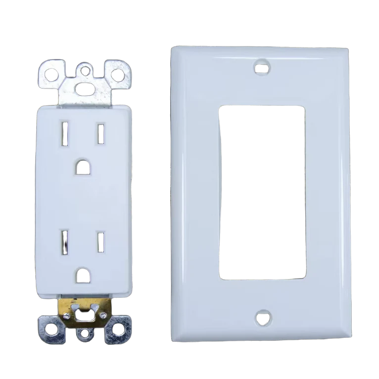 120 V Outlet White مخرج كهرباء