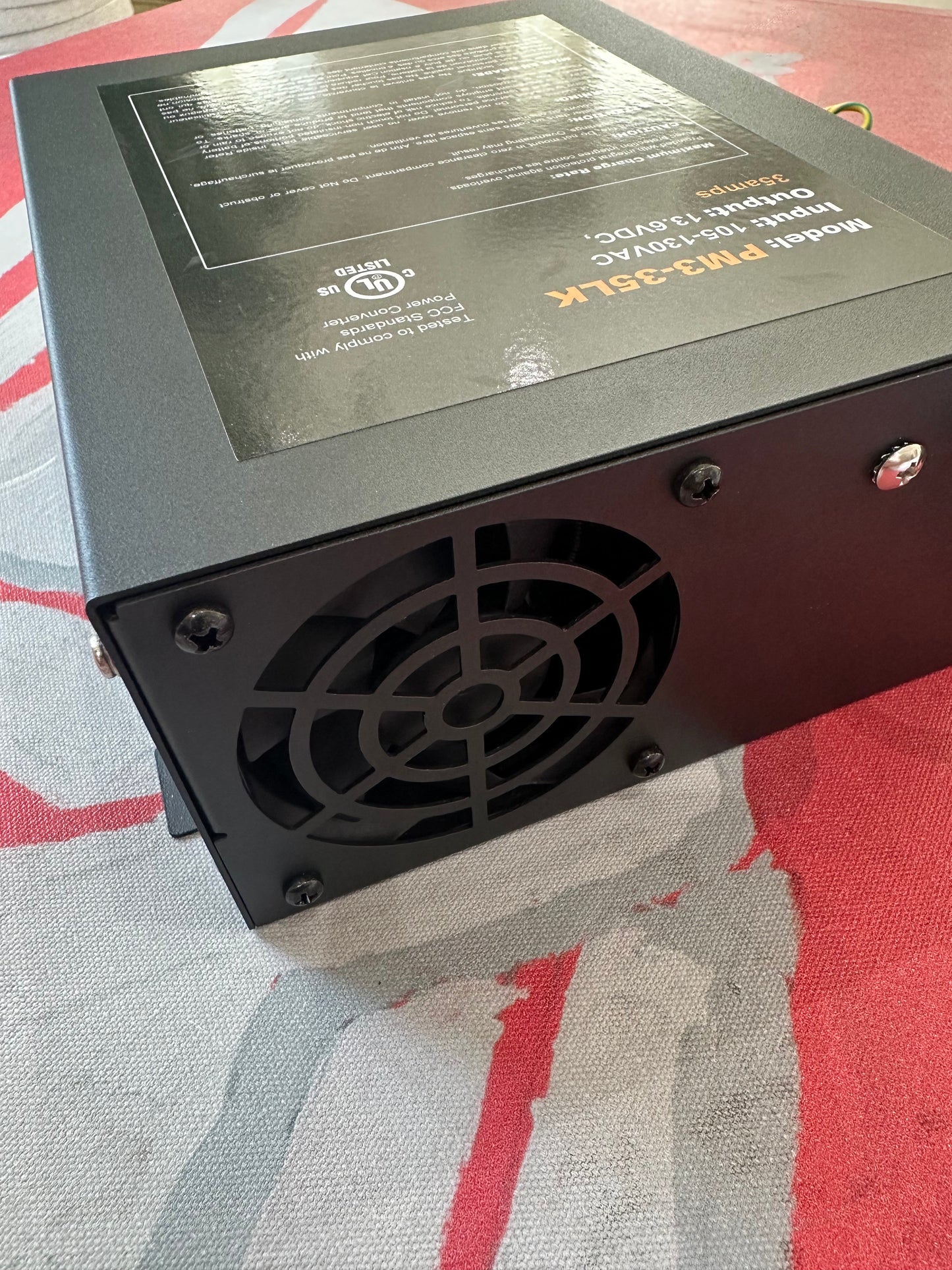 Power converter & Battery charger 35 Amps شاحن بطاريات