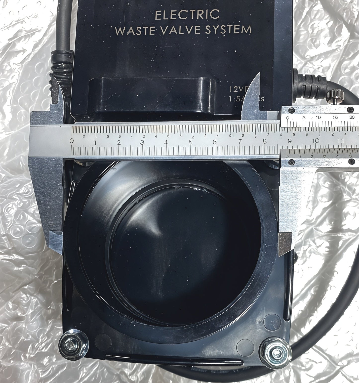 Electric waste Valve system 12v DC 1.5 Amps محبس اتماك