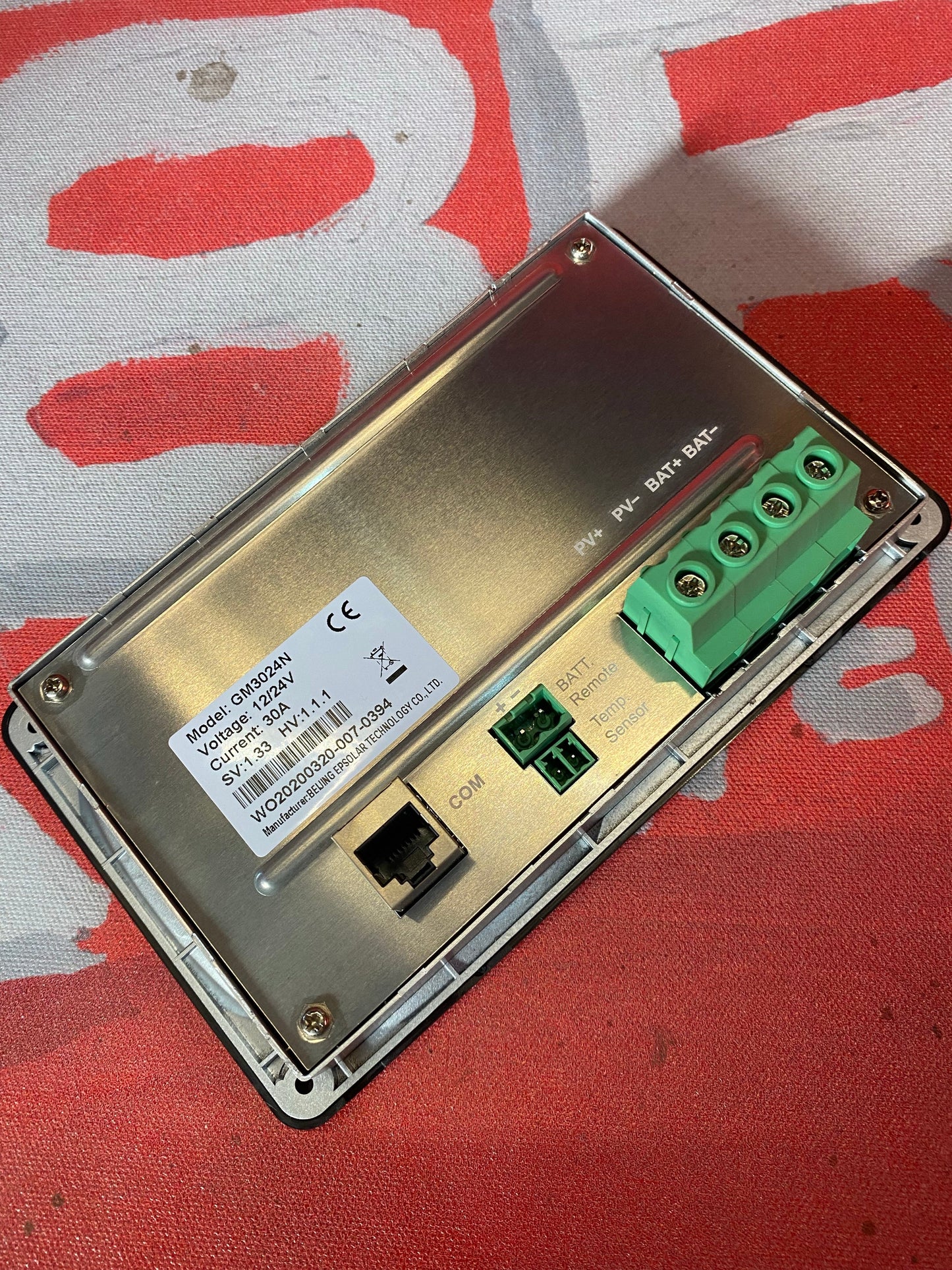 PWM Solar Charger Controller 30A منظم طاقة شمسية