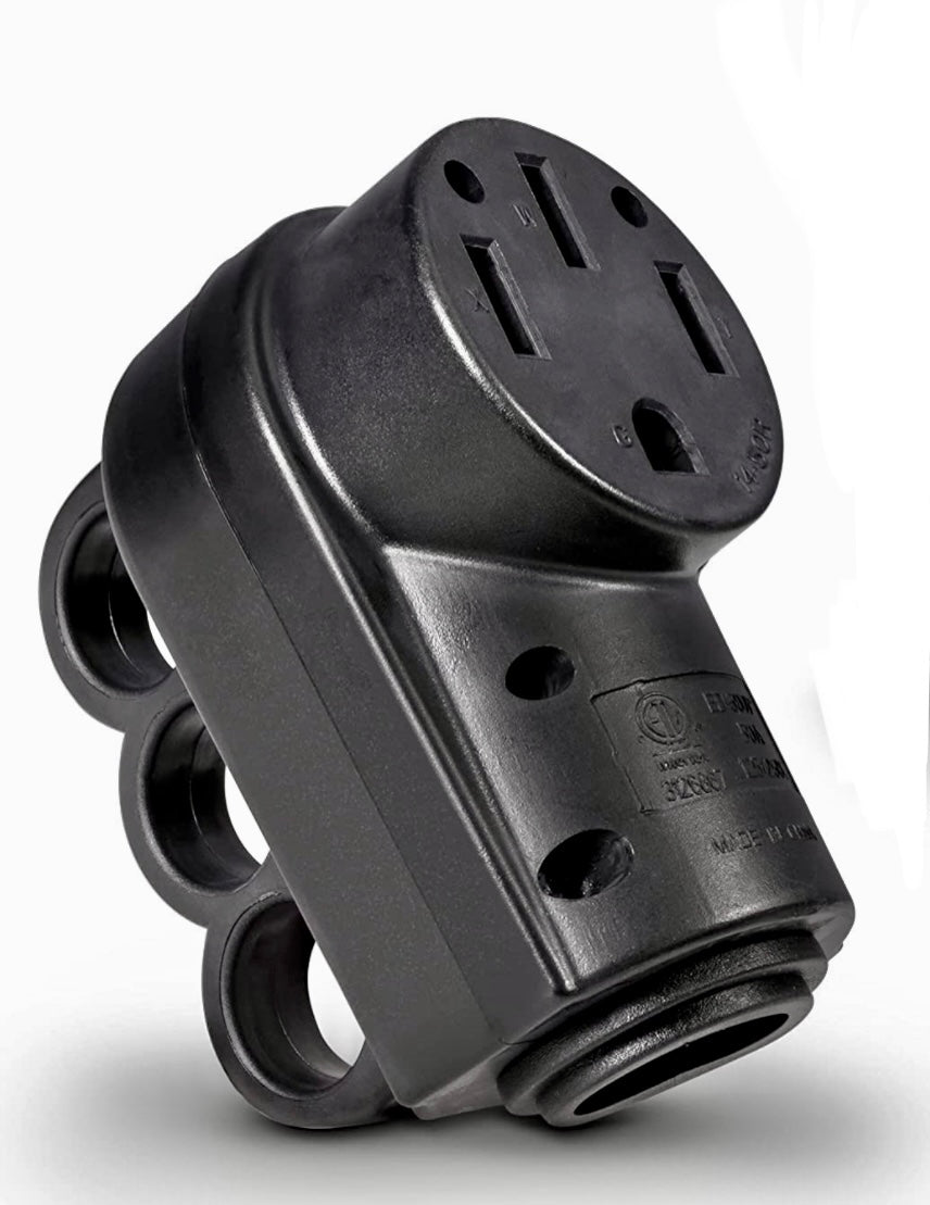 50A Power Cord Female Socket Plug مخرج كهرباء