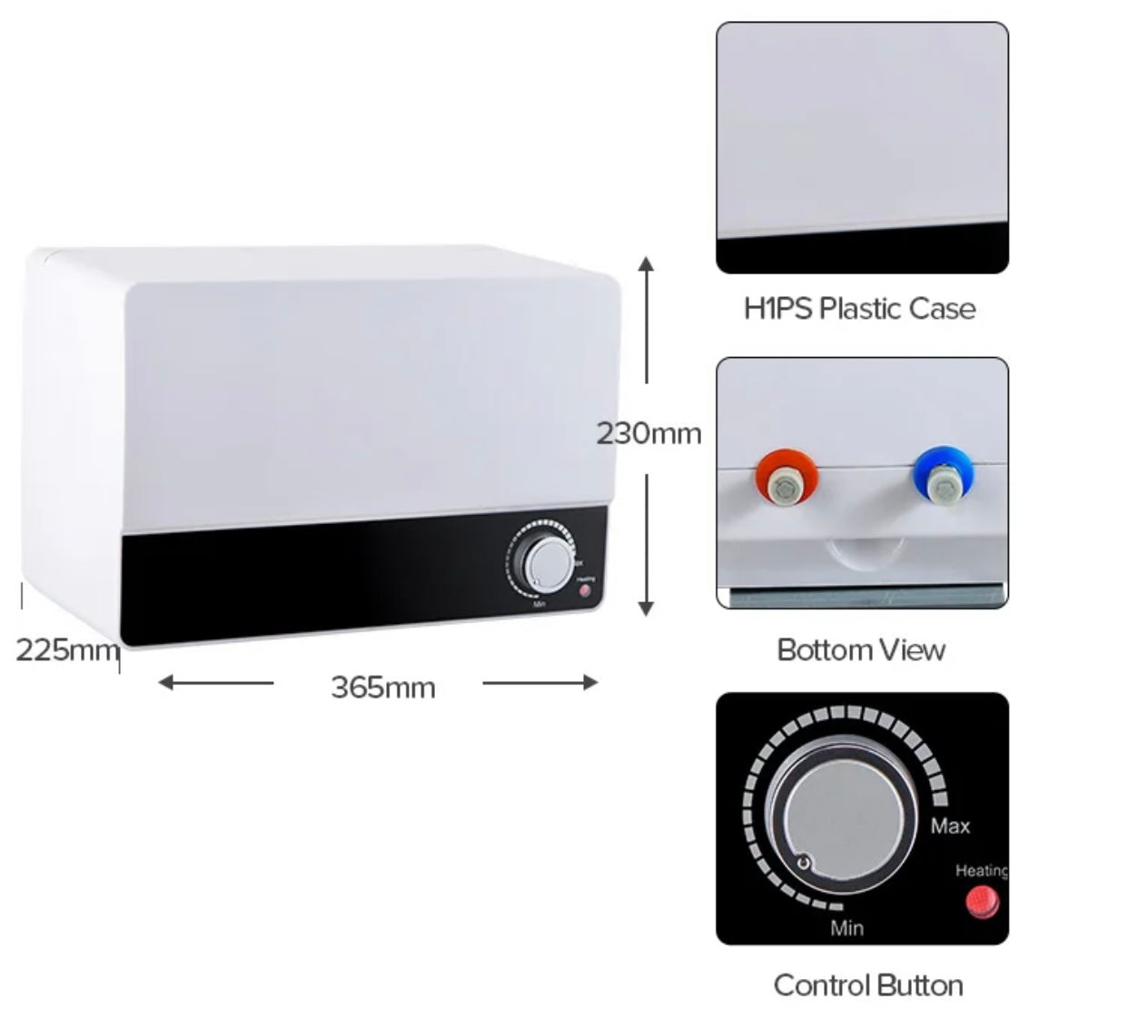12V DC Water Heaters سخان ماء