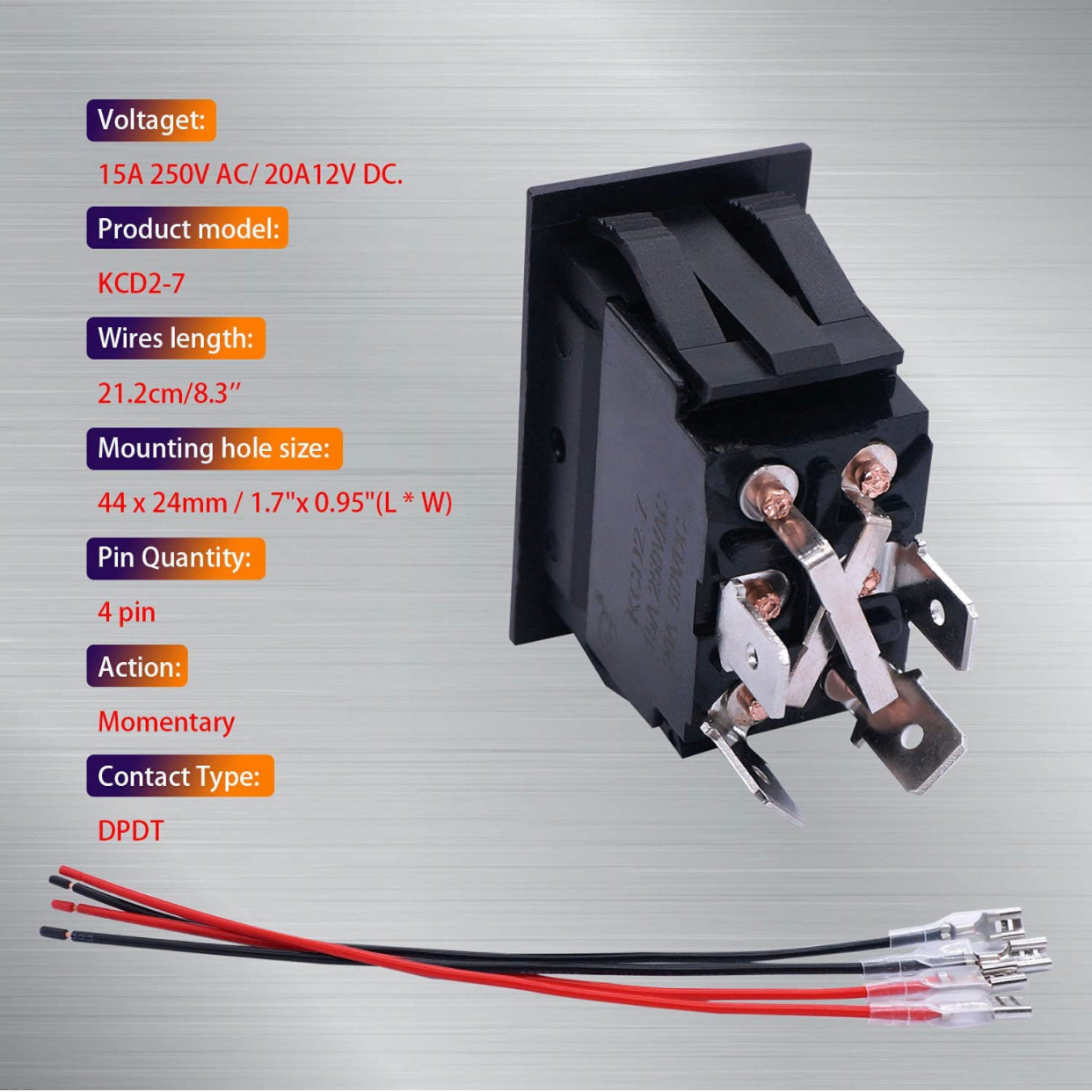 Jack Switch 4 pin سويج جيك كهربائي
