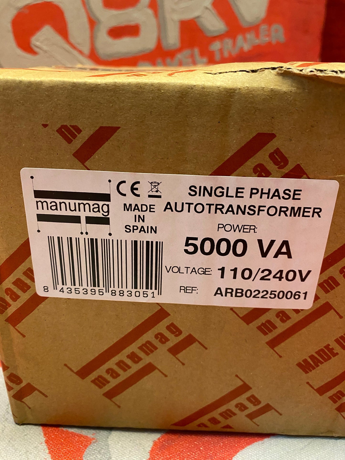 Spain transformer 110 / 240 volt 5000 Watts محول كهرباء