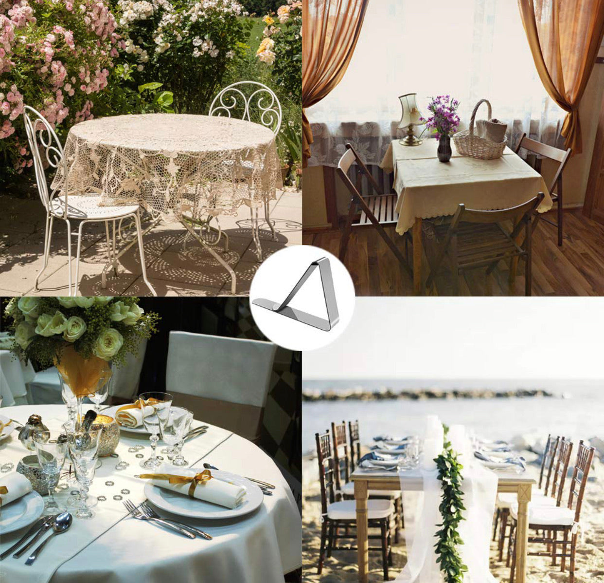 Table Cover Clamps مثبت مفرش الطاولة