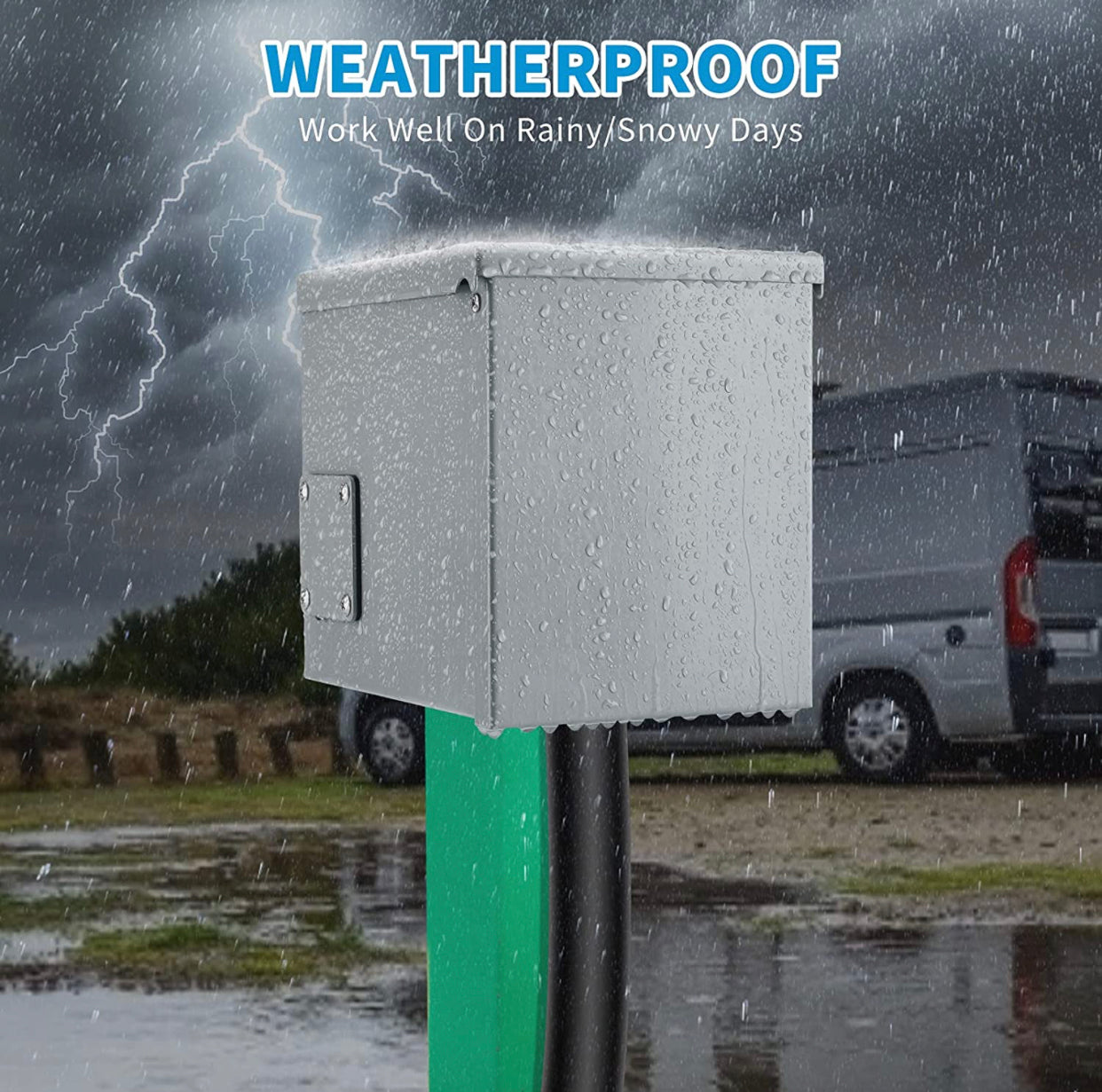 50 Amp Power Outlet Box مخرج كهرباء ثابت