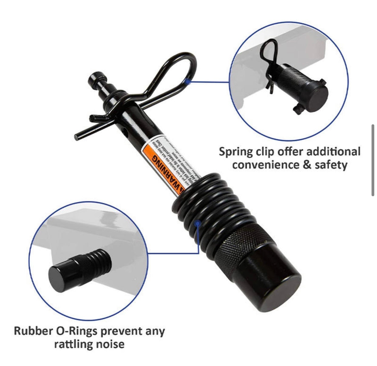 Heavy duty trailer hitch lock قفل الرمانة