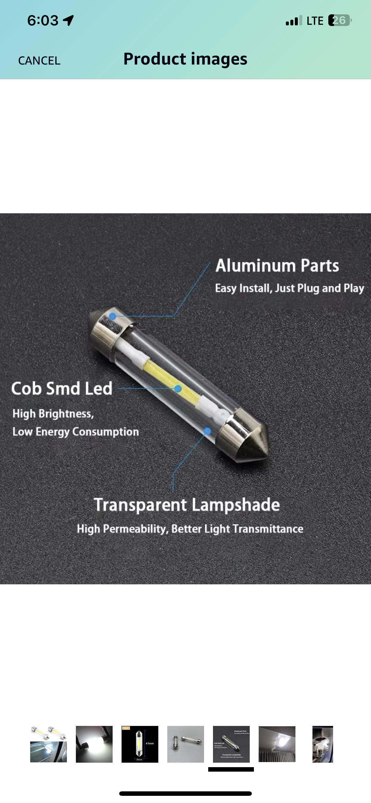 RV Refrigerator Light Bulb ليت الثلاجة
