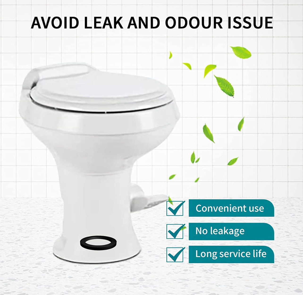RV Toilet Seal Dometic ربل المرحاض