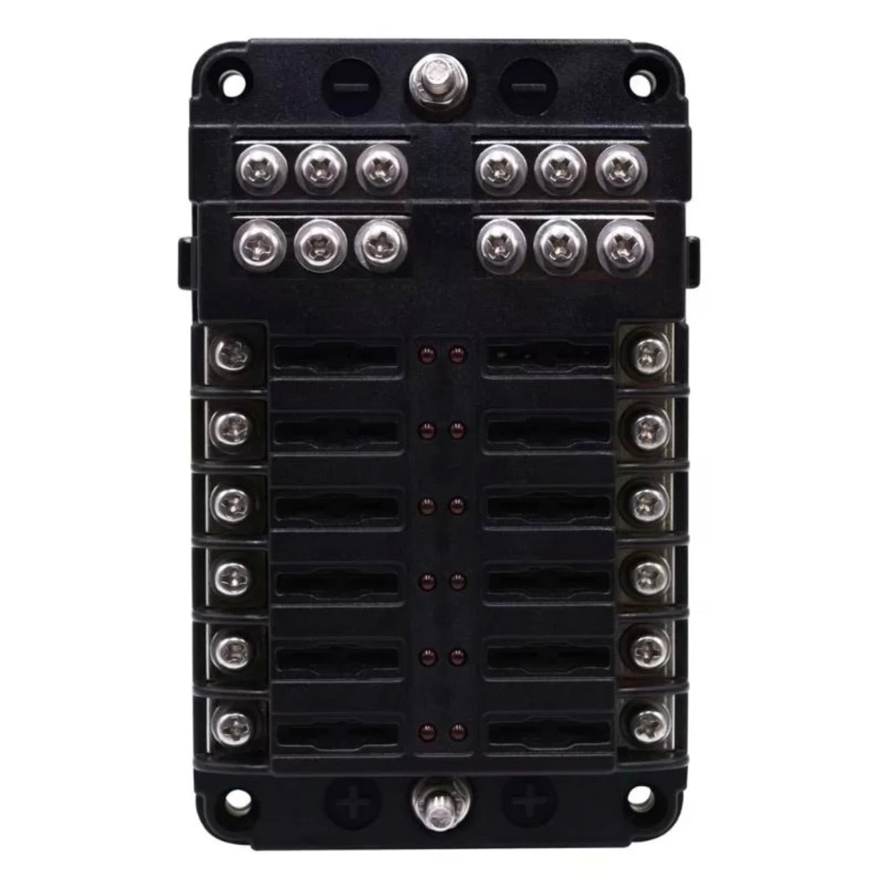 12 Fuse Box With Negative موزع فيوزات
