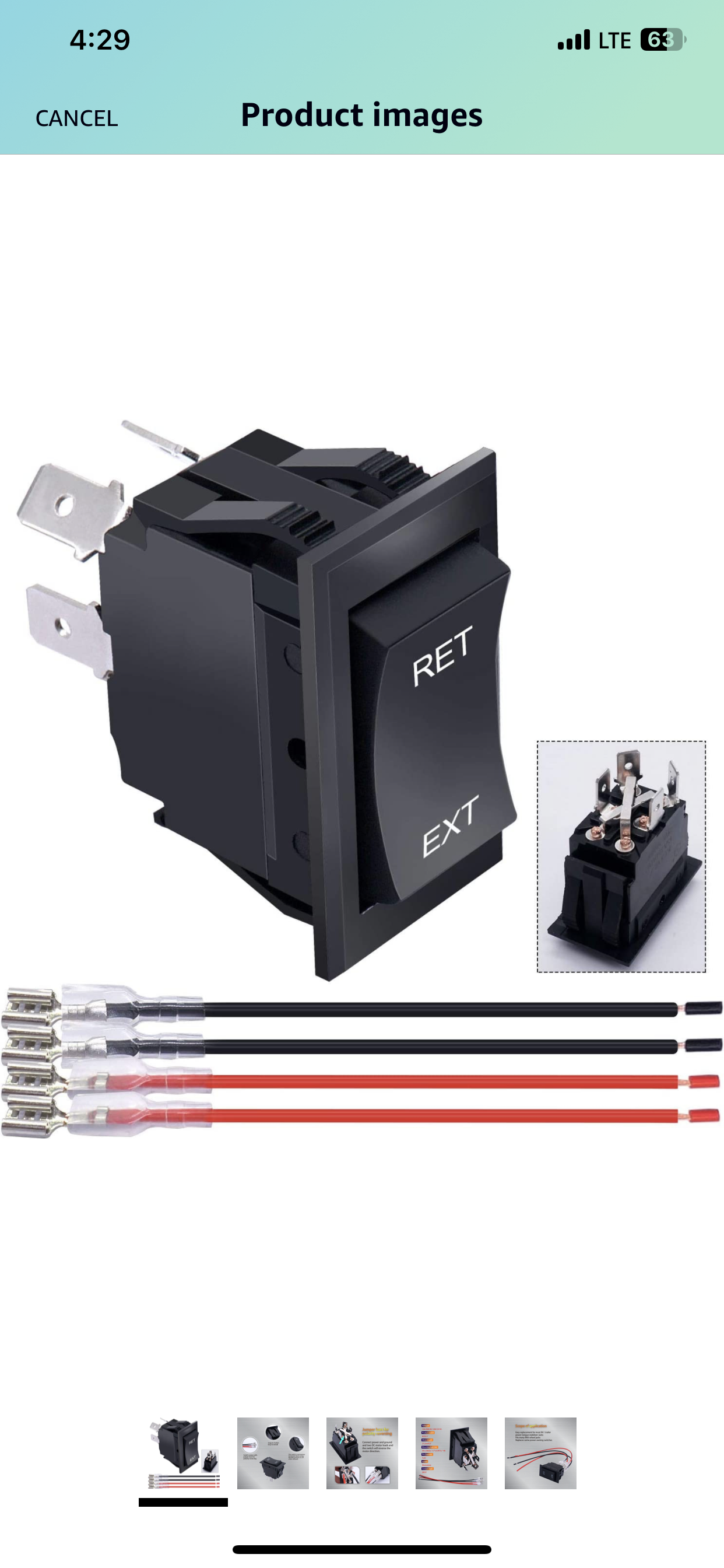 Jack Switch 4 pin سويج جيك كهربائي