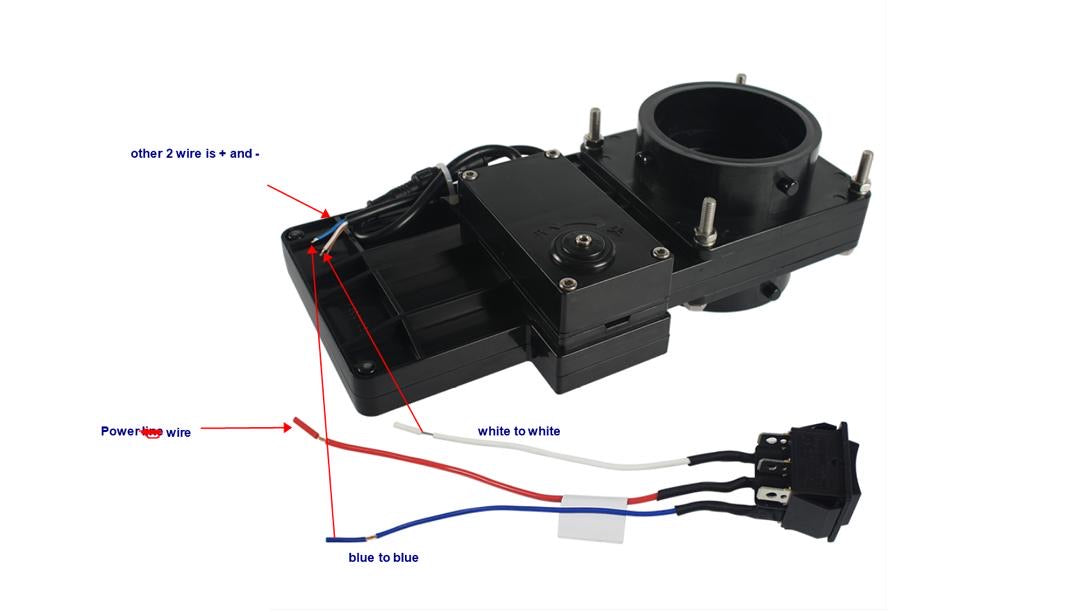 3 Inches Electric Drain Valve محبس اتماك