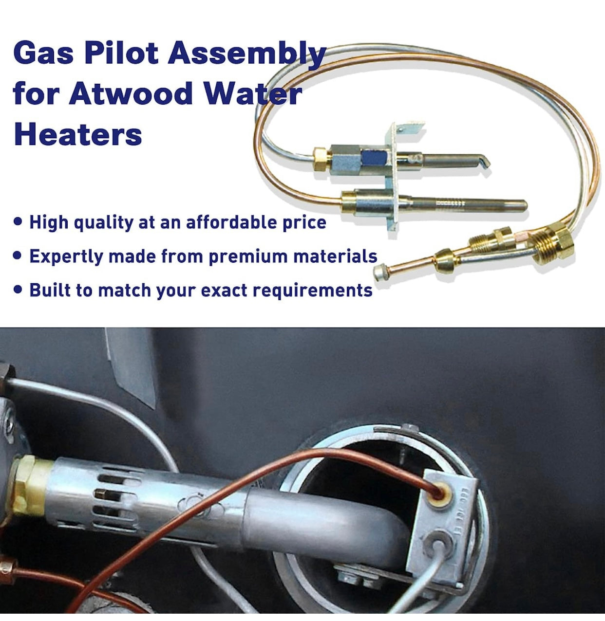 RV Water Heater Pilot Assembly